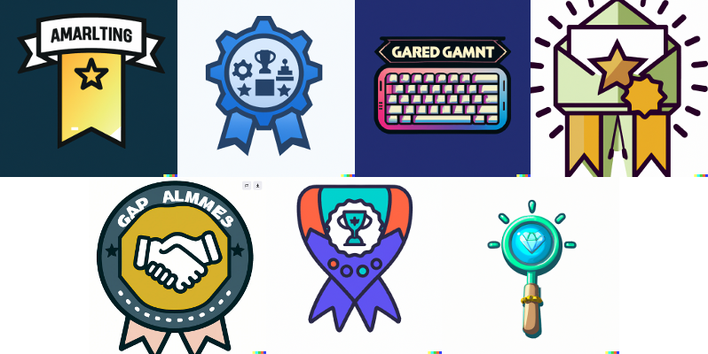 Original trophy designs created using DALL·E 2